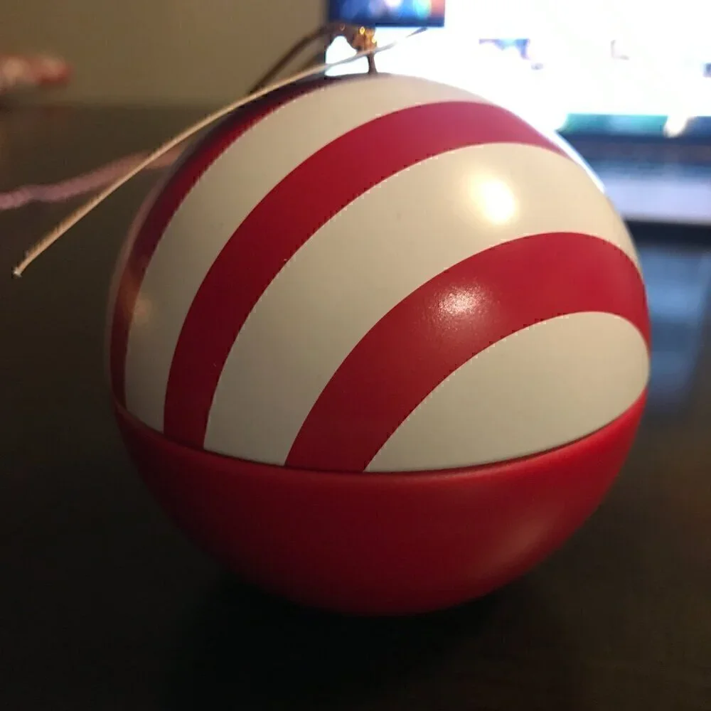 NEW Target Bullseye Playground Peppermint Woods Ornament Candles